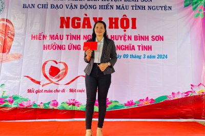 MỘT GIỌT MÁU CHO ĐI, MỘT CUỘC ĐỜI Ở LẠI