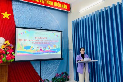 TỔNG KẾT HỘI THI GIÁO VIÊN DẠY GIỎI CẤP TRƯỜNG NĂM HỌC : 2024-2025 ( TRƯỜNG MẦM NON 18/3)