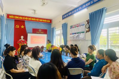 Họp đại diện ban phân hội cha mẹ học sinh đầu năm năm học 2023-2024