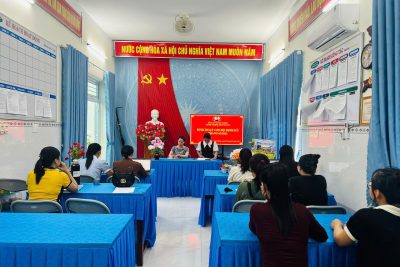 LỄ TRAO QUYẾT ĐỊNH CÔNG NHẬN ĐẢNG VIÊN CHÍNH THỨC VÀ SINH HOẠT CHI BỘ ĐỊNH KỲ THÁNG 03/2026