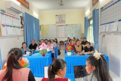 🌈 SINH HOẠT CHUYÊN MÔN THEO HƯỚNG STEAM – TRƯỜNG MN 18/3, XÃ VẠN TƯỜNG 🌈