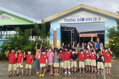 Cùng các bé 5 tuổi đi tham quan Đồn Biên Phòng Dung Quất